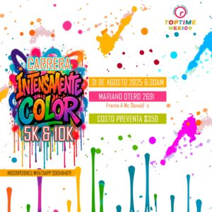 CARRERA DEL COLOR INTENSAMENTE